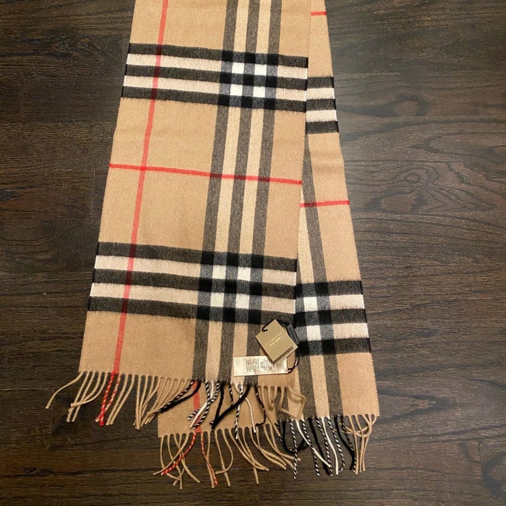 Cashmere Burberry Scarf